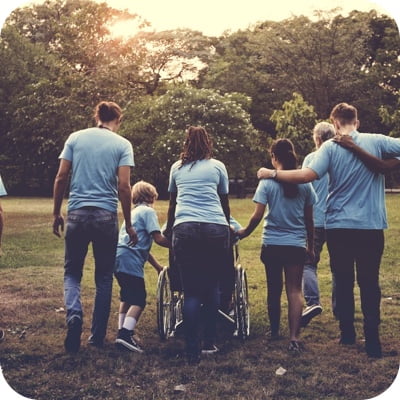 Family From Behind